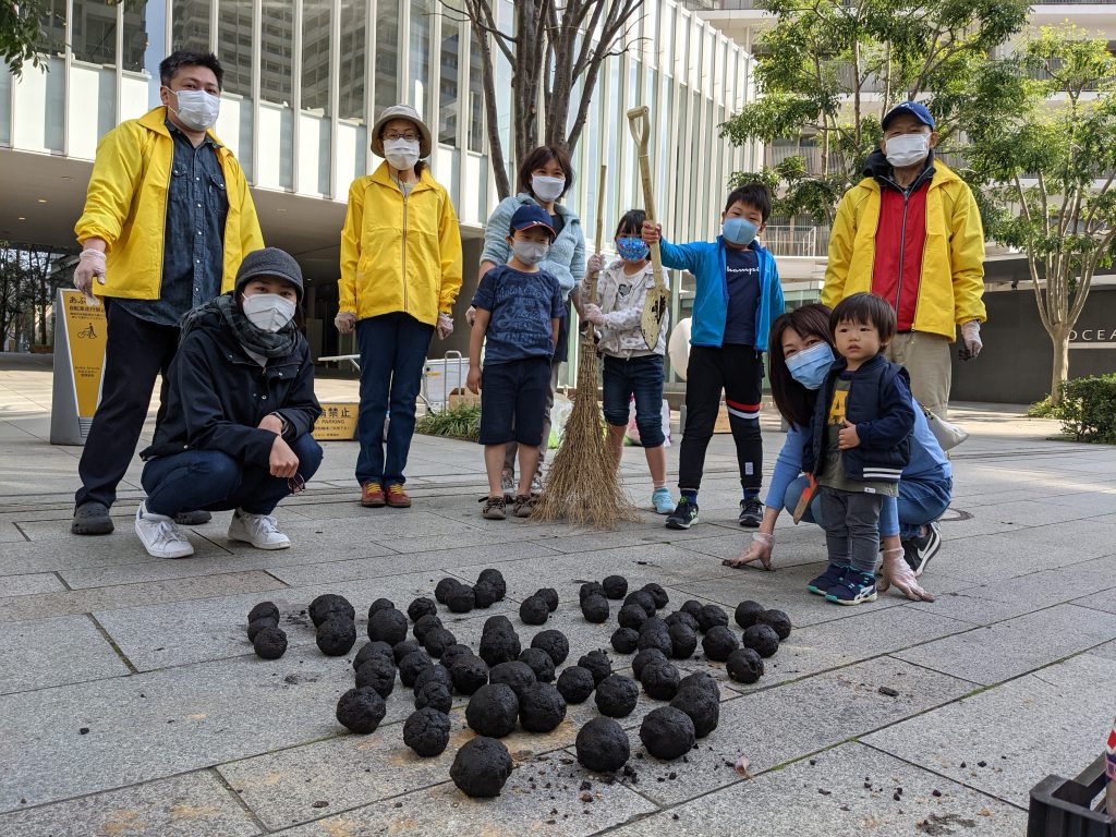 【報告】たねだんごで花壇づくり