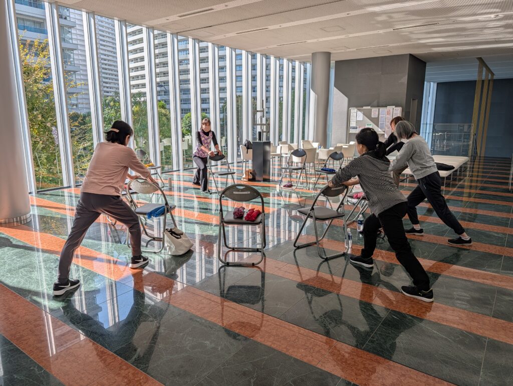 【報告】玄米ダンベル体操